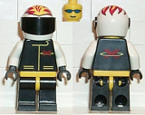 LEGO ext012 Extreme Team - White, White Flame Helmet